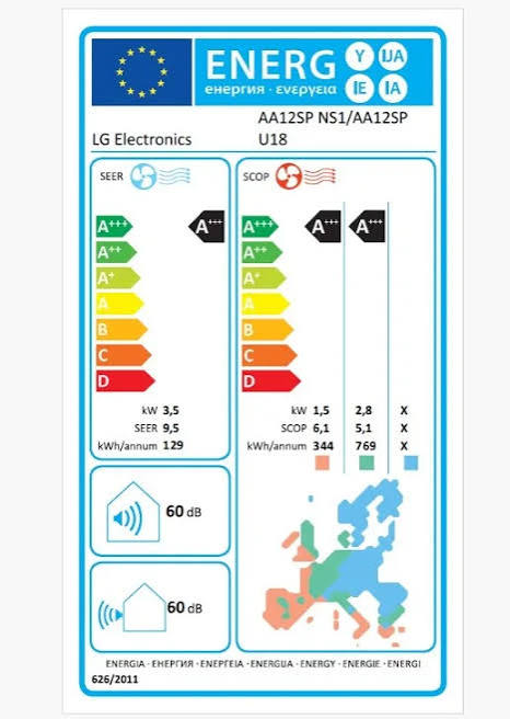 LG klimatska naprava ARTCOOL MIRROR SOFT AIR AA12SP.NS1 / AA12SP.U18 3,5kw