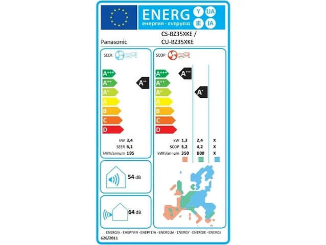 KLIMATSKA NAPRAVA PANASONIC CS/CU-BZ35ZKE 3,5KW